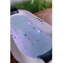 Ver imagem 5 de Banheira de Imersão Freestanding Branca 192x94x66 com Hidro – Everest Lusso Idro