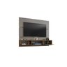 Painel para Tv Âmbar Titanium/cinamomo/ripado – Móveis Bechara - 3