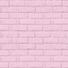 Papel De Parede Autoadesivo Tijolo Tijolinho Rosa Claro Bebe - 1