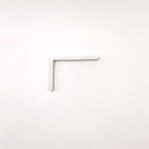 Suporte (Cantoneira) P/ Móveis 2x3" Kit C/ 50 Pcs - Branco