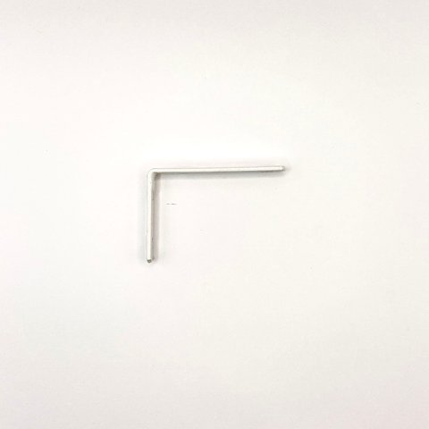 Suporte (cantoneira) P/ Móveis 2x3" Kit C/ 50 Pcs - Branco