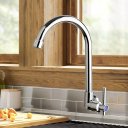 Ver imagem 1 de Torneira Gourmet de Parede Monocomando para Cozinha com Arejador Embutido Fc-79