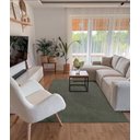 Ver imagem 4 de Tapete Sisal Sintético Verde 140x250cm Antiderrapante