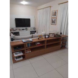 Aparador para Sofá em Mdf 3 Metros Sala Divisor de Ambientes Decoração - 2