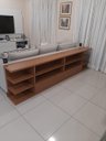 Ver imagem 1 de Aparador para Sofá em Mdf 3 Metros Sala Divisor de Ambientes Decoração
