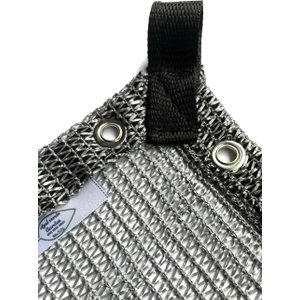 Tela Sombreamento Hortas/hortaliças Freshnet 4m X 1m Acabamento