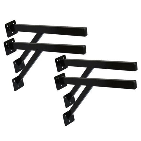 Kit 4 Suportes Parafusar Bancada Pia Pedra Mármore 40x20cm