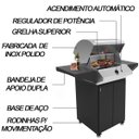 Ver imagem 4 de Churrasqueira Americana a Gás Natural Saro CHAGN