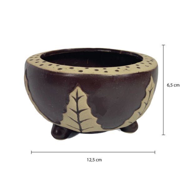 Vaso De Cerâmica 6,5x12,5cm Cod016 - 3