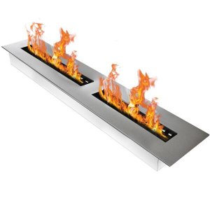 Lareira Ecológica de Embutir Saro 80 cm Q80