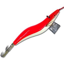 Isca Artificial para Pesca de Lula Zangarilho Camarão 5cm V1 Vermelho - 1