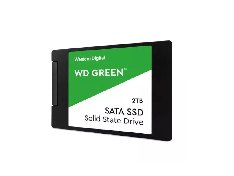 Disco Sólido Interno Western Digital Wd Green Wds200t2g0a 2tb Preto - 3