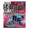 Anzol para Pesca Wide Gap Live Bait 5-0 15 Anzóis Aço Carbono - 2