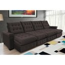 Ver imagem 3 de Sofá Coliseu 4.00m Retrátil e Reclinável Super Pillow