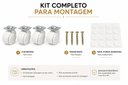 Ver imagem 7 de Mesa de Centro Baixa Decorativa Branco com Rodizios