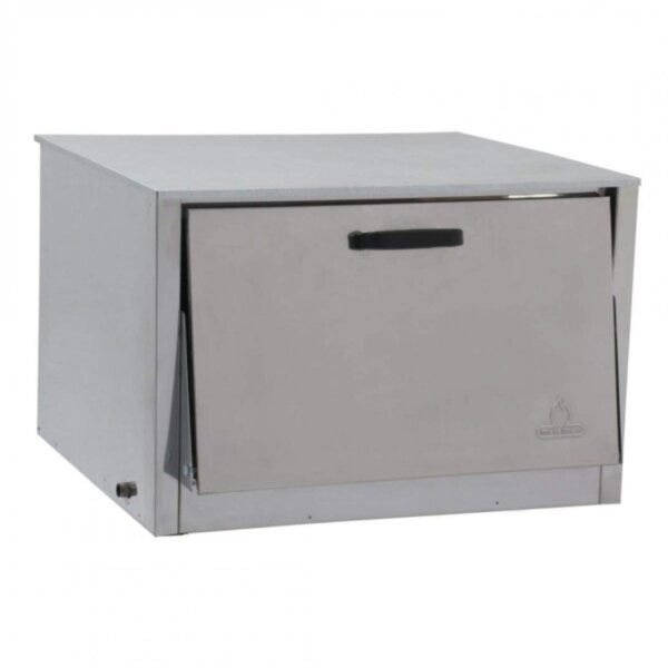 Fogão Industrial 2 Bocas Alta Pressão com Forno 30cmx30cm a Gás Metalmaq - 2