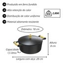 Ver imagem 5 de Jogo Caçarolas Tampa de Ferro 16 a 32cm Mais Paneleiro