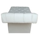 Ver imagem 5 de Maca Ana Estética Inclinada Corino 70 Cm Slk Decor Opala Bege