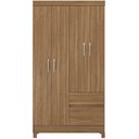 Ver imagem 1 de Guarda Roupa Solteiro Flor Amendola Touch 4 Portas 2 Gavetas MDP Amêndoa Demóbile 100cm