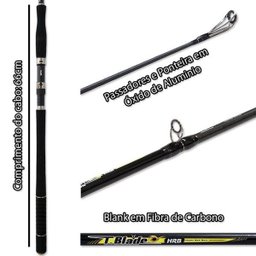 Vara V-fox 2,43m 15-25lb T-blade Sumo Spin Scpv-802h Carretilha - 5