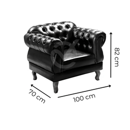 Conjunto Poltrona e Puff Chesterfield Elisabeth Encanto Veludo Rosa - 3