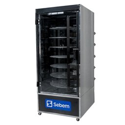 Máquina de Assar Frango e Carnes Grill Giratória 120kg Sebem - 1