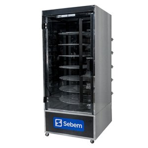Máquina de Assar Frango e Carnes Grill Giratória 120kg Sebem