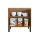 Ver imagem 4 de Balcão para cozinha 02 portas Quiditá 80cm Montana/Fumê
