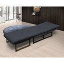 Ver imagem 4 de Poltrona do Papai Reclinável Puff Retrátil Versátil Moderno Extensão Bancada Premium Cor Cinza