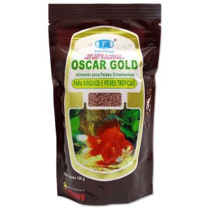 Ração para Peixes Oscar Gold 100g Carpas e Kinguios