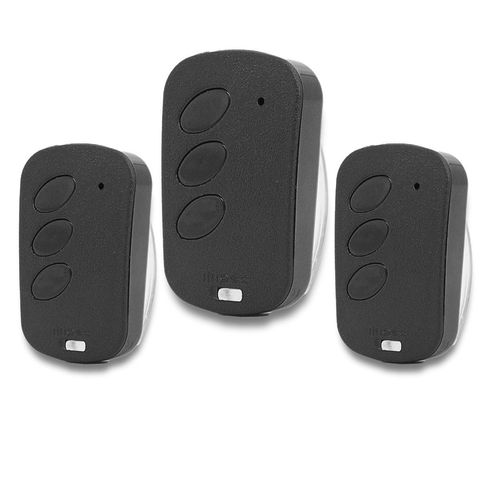 Kit 3 Controle Tx Deco Digital 433mhz Ipec - Preto