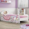 Cama Quarto Princesa na Floresta Infantil Branco Branco - 1