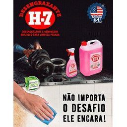 Desengraxante Multiuso Limpeza Pesada 1l H7 - 2