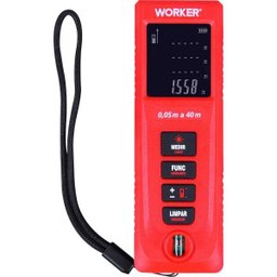 Medidor De Distancia Á Laser Worker 40 Metros - 2