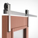 Ver imagem 2 de Kit Smart para Porta de Correr Stam 1,50m Inox Polido
