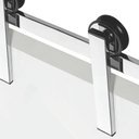Ver imagem 1 de Kit Smart para Porta de Correr Stam 1,50m Inox Polido