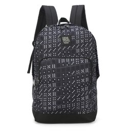 Mochila de Costas Up4you Preta Dominó - Luxcel - 1