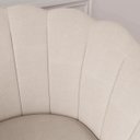 Ver imagem 5 de Kit 2 Poltronas Pétala Veludo Bege Pés Palito - Kimi Design