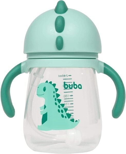 Copo Dino com Alça Buba Verde