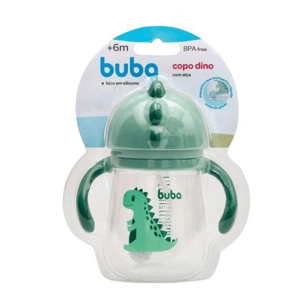 Copo Dino com Alça Buba Verde - 4