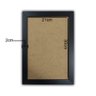 Kit 5 Certificados Diplomas A4 com Tela de Acetato e MDF - Moldura Branca - 9