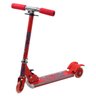 Patinete Dobravel 3 Rodas Com Luz Toys Vermelho - 1