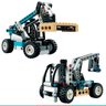Brinquedo Lego Technic Carregadeira Telescópica Blocos de Montar Infantil Criança +7 Anos - 7