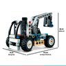 Brinquedo Lego Technic Carregadeira Telescópica Blocos de Montar Infantil Criança +7 Anos - 5