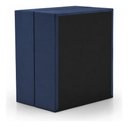 Ver imagem 5 de Base Box para Cama Juvenil Dobrável Suede 188x78cm Bipartido - Azul