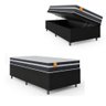 Cama Box Baú Solteiro Qatar Colchão Inducol Molas MaxForce Pro 88x188x63cm - 2