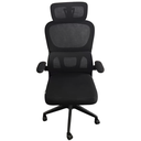 Ver imagem 2 de Cadeira Escritório Presidente Ergonômica Elegance Preta