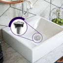 Ver imagem 5 de Sifão Pia Tanque Banheiro Cozinha + Válvula Cromada Abs 7/8 Ralo + Engate Flexível 72cm