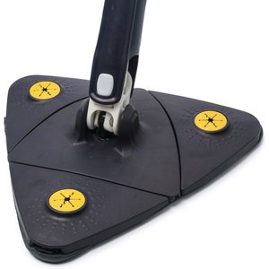 Mop Giratório 360° Microfibra Esfregão Lava e Seca Rodo Mágico Limpeza Profunda C/ 1 panos Microfibr