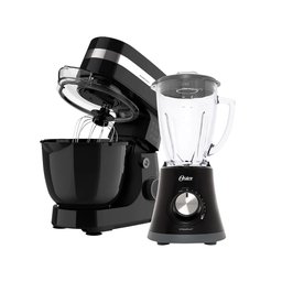 Kit Black Batedeira Planetária e Liquidificador Super Chef Oster II - 127V - 6